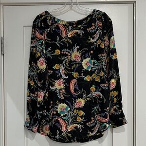 LOFT Multicolor Floral Women's Blouse